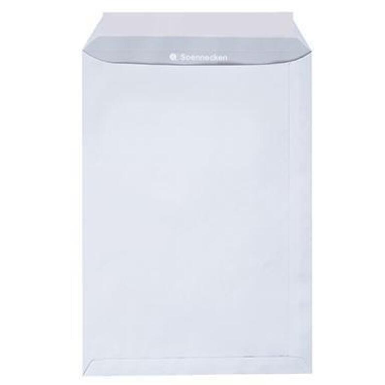 Soennecken Versandtasche DIN B4 250 x 353 mm, 120g/m², ohne Fenster, Haftklebung, 25 oder 250