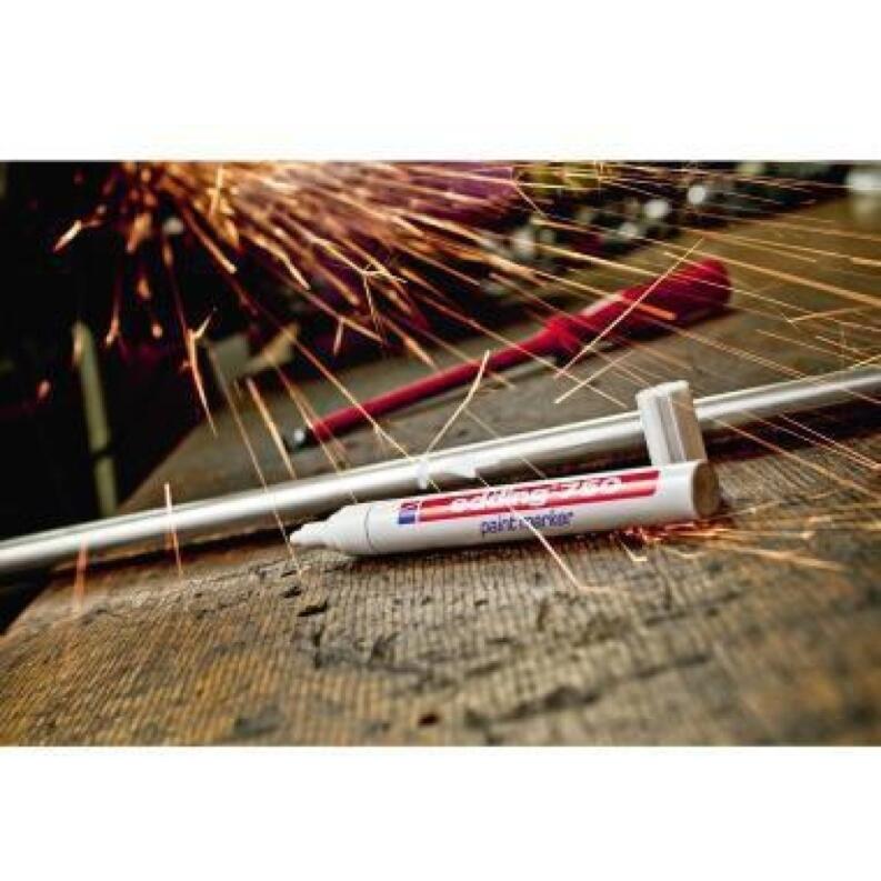 edding Lackmarker 750, 2-4mm Rundspitze, permanent, braun, orange, gold, silber, violett, h.blau,