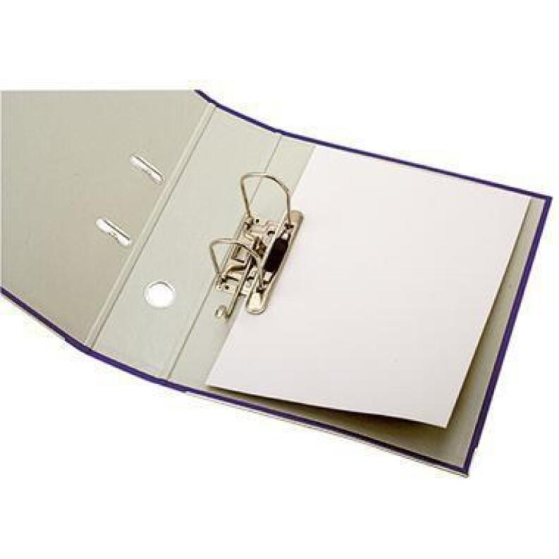 Soennecken Ordner DIN A4 80mm Pappe, Wolkenmarmor, Farben: gelb, rot, grau, schwarz, blau, grün