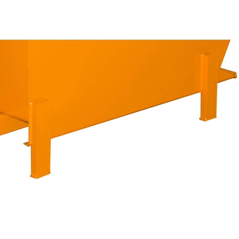 Stützfüße für Kippbehälter, Unterfahrhöhe 100 mm