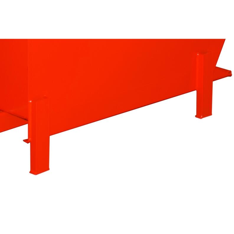 Stützfüße für Kippbehälter, Unterfahrhöhe 100 mm