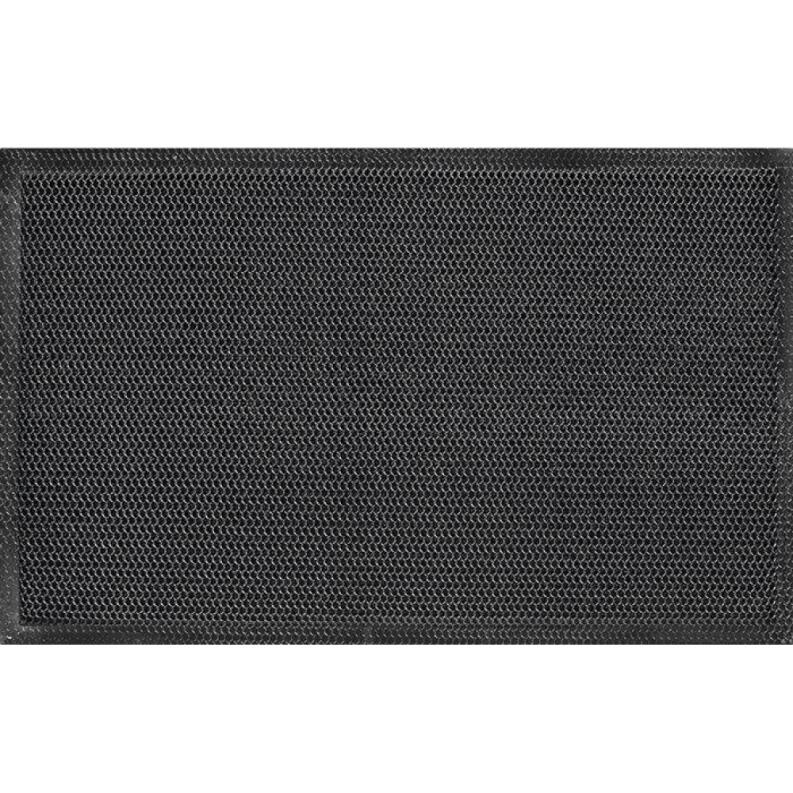 Fußmatte 3D-Effekt anthrazit, PES, 400x600mm oder 450x750mm oder 600x900mm, 10mm dick