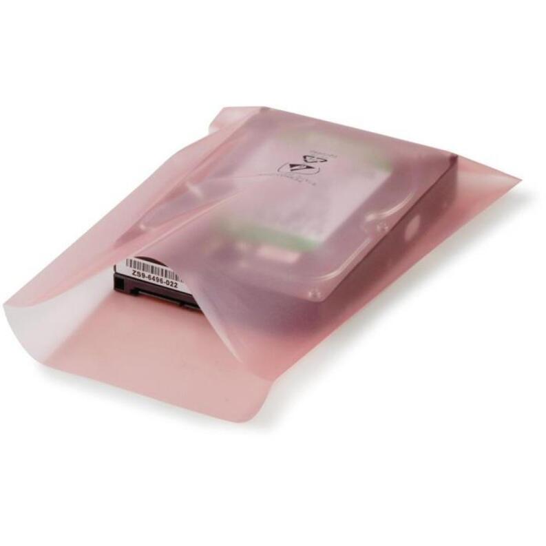 Flachbeutel antistatisch rosa 100μ LDPE 150x225mm, 250x300mm, 300x400mm, 400x500mm, 100 Stk