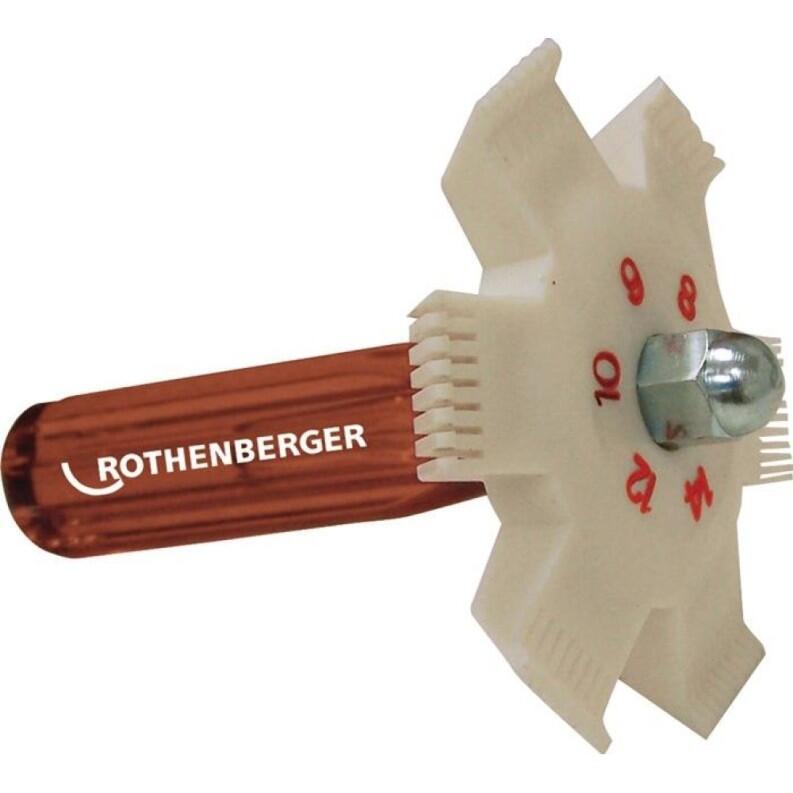 Lamellenkamm ROTHENBERGER 150x100x40mm, für Kälte- und Klimaanlagen, 8-15mm Lamellenabstand