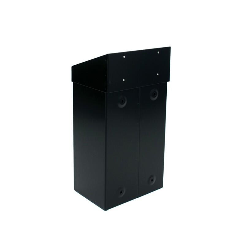 Abfallbehälter mit Pushdeckel