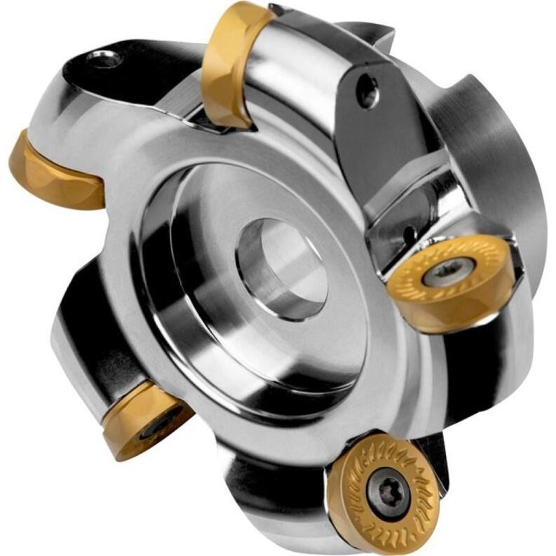 Kopier-Planfräser ISO 100-160mm, D.32-40mm, SRC20, Rechts, Kühlkanal, max. 8500rpm