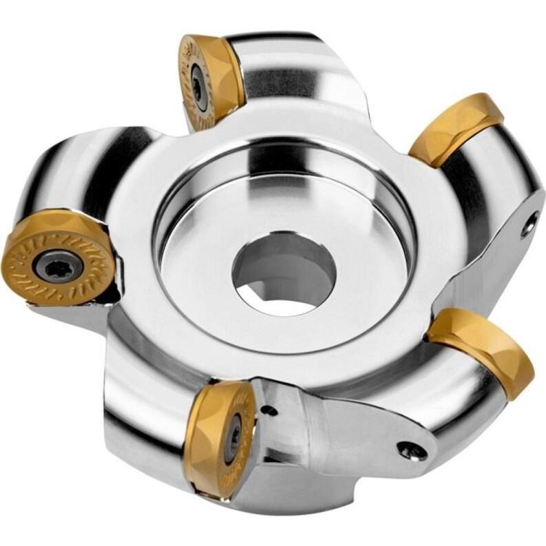 Kopier-Planfräser ISO 100-160mm, D.32-40mm, SRC20, Rechts, Kühlkanal, max. 8500rpm