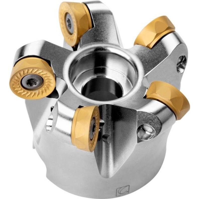 Kopier-Planfräser ISO 100-160mm, Doppelt negativ, Schneid-D.63-160mm, Rechtslauf, PRAMET