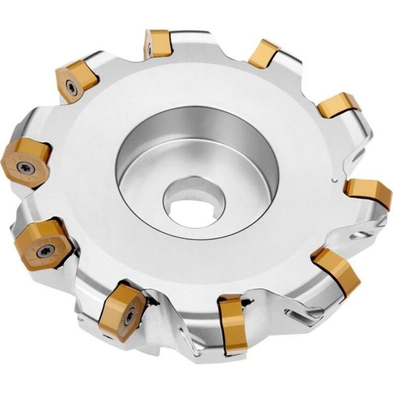 Planfräser ISO 100A06R-S45HN09C-CF, D.32mm, Rechtslauf, Schneiddurchmesser 100-111,7mm, 6