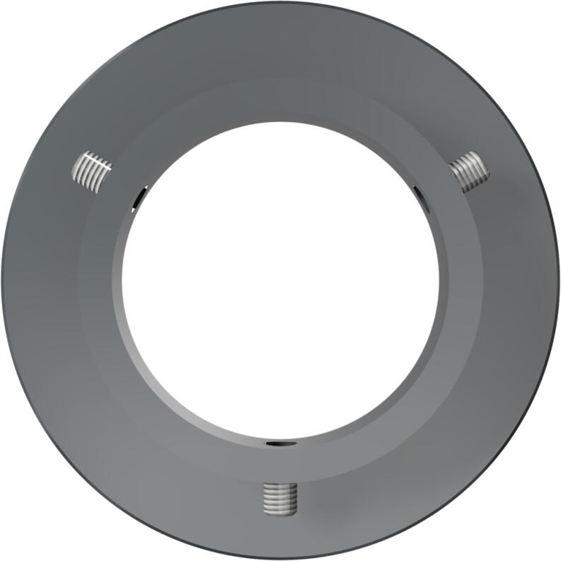 Modellbeispiel: Bodenrosette anschraubbar für Absperrbarriere Typ 478 (Art. 478rb)