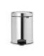 Abfallbehälter -Iconic Step- Brabantia, 5 Liter, aus Stahl, mit Pedal, verschiedene Farben