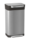 Abfallbehälter -Intelligent Waste Titan-, 30 Liter aus Edelstahl, mit Pedal und Müllpresse