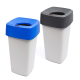 Abfallbehälter -Modo eckig-, 60 Liter aus Polyethylen