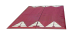 Berliner Kissen Komplett-Set, 2000 x 1800 x 65 mm, <,30 km / h, rotbraun oder schwarz