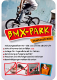 Hinweisschild -BMX-PARK-, mit individuellem Text und Piktogrammen, 400 x 600 mm