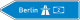Verkehrszeichen 430-10 StVO, Pfeilwegweiser zur Autobahn, linksweisend, Höhe 350 mm, einseitig, Schrifthöhe 105 mm, einzeilig