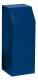 Modellbeispiel: Abfallbehälter -Cubo Alfonso- 68 Liter, aus Stahlblech, in blau (Art. 16104)