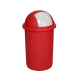 Modellbeispiel: Abfallbehälter -Cubo Jago- in rot (Art. 16094)