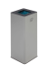 Modellbeispiel: Abfallbehälter -Cubo Quinta- 81 Liter, mit Aufsatz in anthrazit für Restmüll (Art. 39217)
