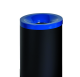 Detailansicht: Abfallbehälter -Pro 16- mit blauem Oberteil (Art. 35678-01)