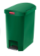 Modellbeispiel: Abfallbehälter -Slim Jim Step-On- Rubbermaid, 68 Liter aus Kunststoff, grün (Art. 39071)