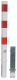 Modellbeispiel: Absperrpfosten -Bollard- herausnehmbar mit Dreikantverschluss, beschichtet (Art. 470fb)