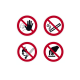 Anwendungsbeispiel: -Warnzeichen Indoor- Warnung vor Flurförderzeugen