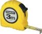STANLEY Taschenrollbandmaß 3m, 5m oder 8m, EG II, Gürtelclip oder Feststeller, extra-stark,