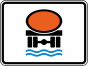 Verkehrszeichen 1052-31 StVO, Streckenverbot für Fahrzeuge mit wassergefährdender Ladung