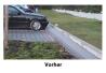 Parkplatzbeschilderung PSIGN ′Kiel′, Stahl-Stilpfosten ø 60 mm, Höhe über Flur ca. 900 mm -